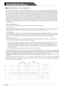 XC9129B45CDR-G Datasheet Page 10