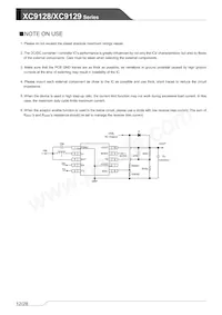 XC9129B45CDR-G Datasheet Page 12