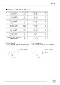 XC9213B103VR-G Datasheet Pagina 3