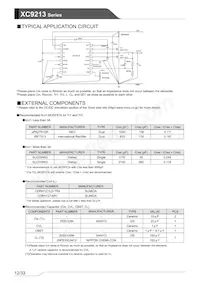 XC9213B103VR-G Datasheet Page 12