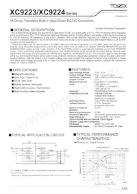 XC9223B082DR-G Datasheet Cover