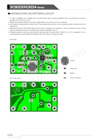 XC9223B082DR-G Datasheet Page 12