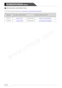 XC9223B082DR-G Datasheet Page 22