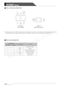 XC9267B75DPR-G Datasheet Pagina 4