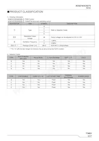 XC9275E06DQR-G Datasheet Page 3