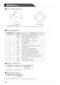 XC9516A21AZR-G Datasheet Page 2