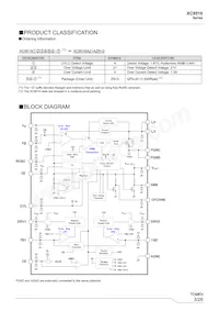 XC9516A21AZR-G Datasheet Page 3