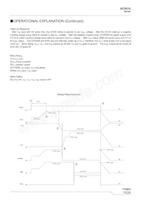 XC9516A21AZR-G Datasheet Page 15