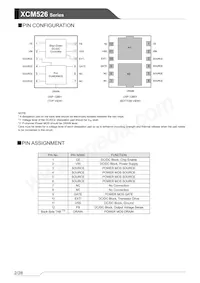 XCM526BD9ADR-G Datasheet Page 2
