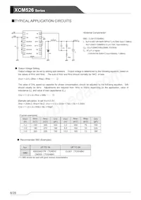 XCM526BD9ADR-G Datasheet Pagina 8