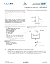 ZXCT1008QFTA Datenblatt Cover