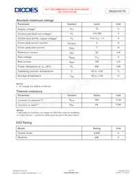 ZXGD3101T8TA Datasheet Page 2