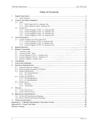73M1903-IVTR/F Datasheet Pagina 2