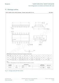 74AHCT123ABQ-Q100X Datasheet Page 15