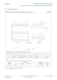 74AHCT595D-Q100 Datasheet Page 14