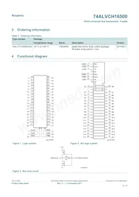 74ALVCH16500DGGS Datasheet Page 2