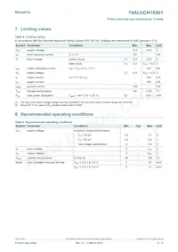74ALVCH16501DL Datasheet Page 6