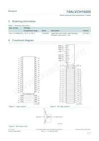 74ALVCH16600DGGS Datasheet Page 2