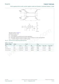 74AVC16834ADGG Datasheet Page 10