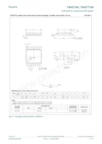 74HC164D/AUJ Datasheet Page 13