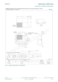 74HC164D/AUJ Datasheet Page 14