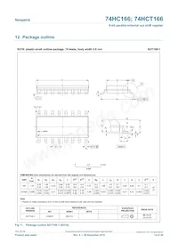 74HC166D/AUJ Datasheet Page 14