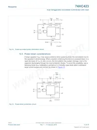 74HC423BQ Datasheet Page 13