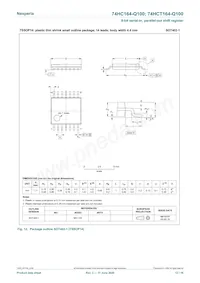 74HCT164BQ-Q100X Datasheet Page 12