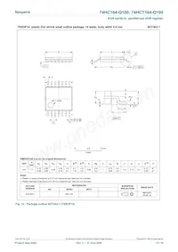 74HCT164BQ-Q100X數據表 頁面 12