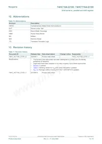 74HCT164BQ-Q100X Datasheet Page 14