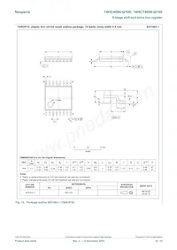 74HCT4094DB-Q100J Datasheet Page 16