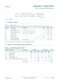 74HCT4511D Datasheet Page 6