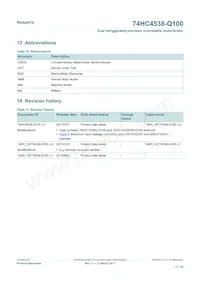 74HCT4538D-Q100 Datasheet Page 17