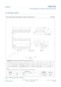 74LV123D/AUJ Datasheet Page 16