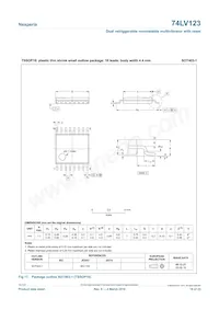 74LV123D/AUJ Datasheet Page 18