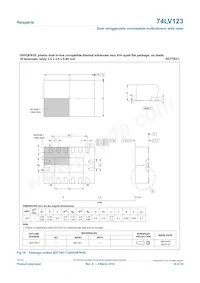74LV123D/AUJ Datasheet Page 19