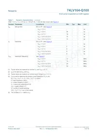 74LV164BQ-Q100X Datasheet Page 9