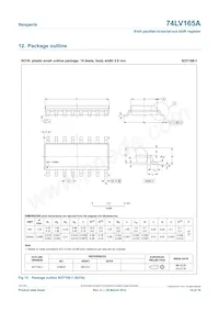 74LV165AD Datasheet Page 14
