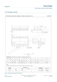 74LV165AD Datasheet Pagina 14