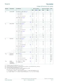 74LV4094DB Datasheet Page 8