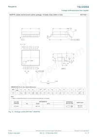 74LV4094DB Datasheet Page 13