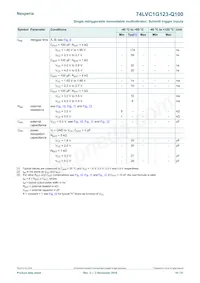 74LVC1G123DP-Q100H Datasheet Page 10