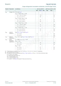 74LVC1G123GM Datasheet Pagina 10