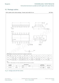 74VHC595BQ-Q100X Datasheet Page 15
