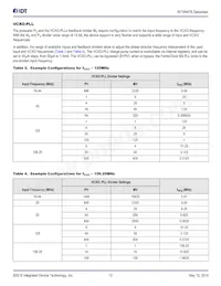 8V19N478BDGI Datasheet Page 12