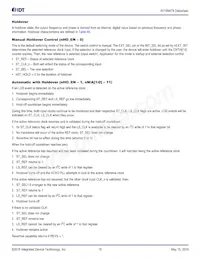 8V19N478BDGI Datasheet Page 18