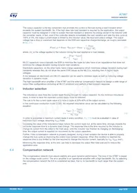 A7987TR Datasheet Page 16