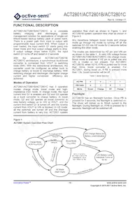 ACT2801CQL-T Datasheet Pagina 10