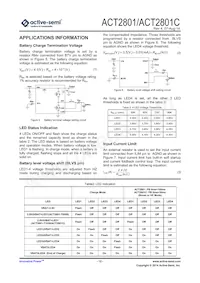 ACT2801QL-T0550 데이터 시트 페이지 12