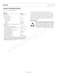 AD5160BRJZ50-R2 Datasheet Page 6